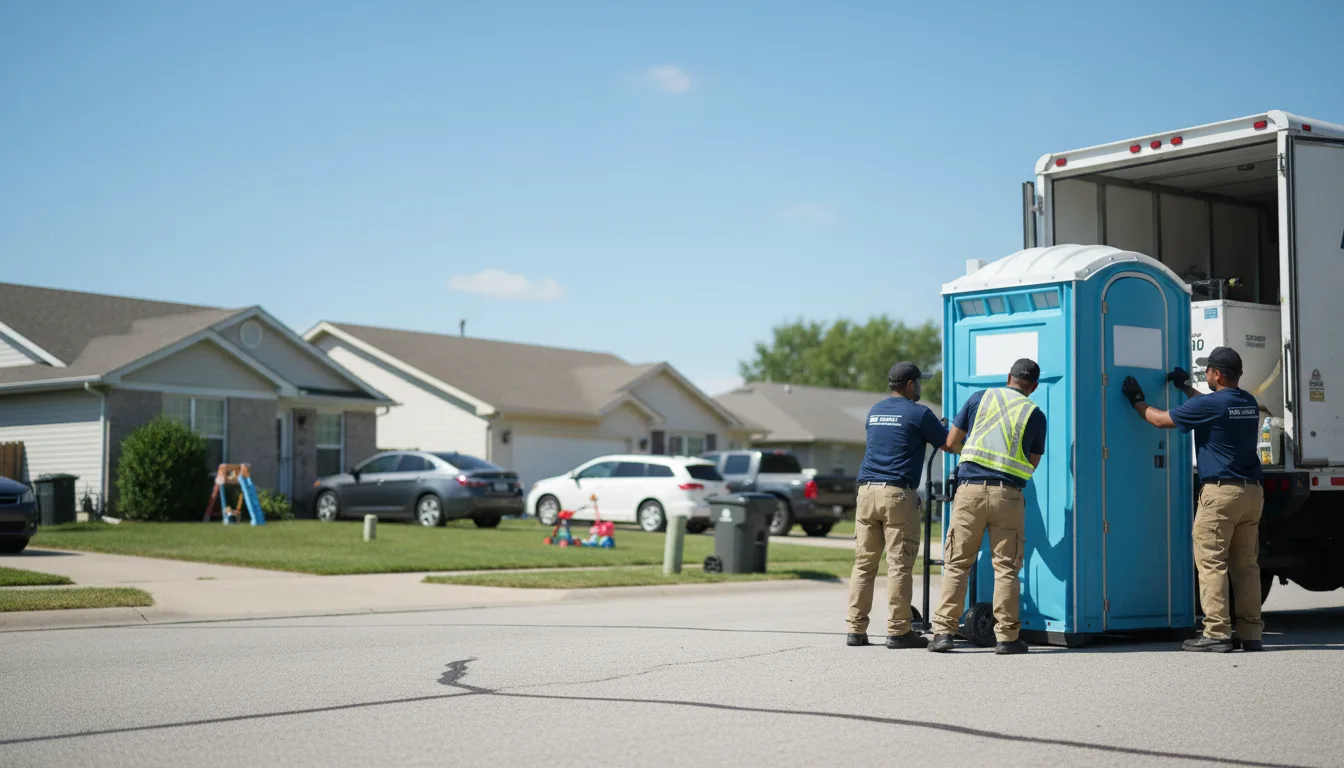 Standard Porta Potty Rentals in Great Bend, KS near me